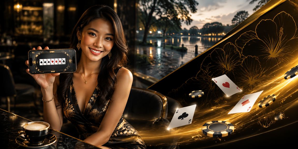 Pemain Malaysia bermain permainan kad dalam talian di platform bbwin dengan suasana tempatan